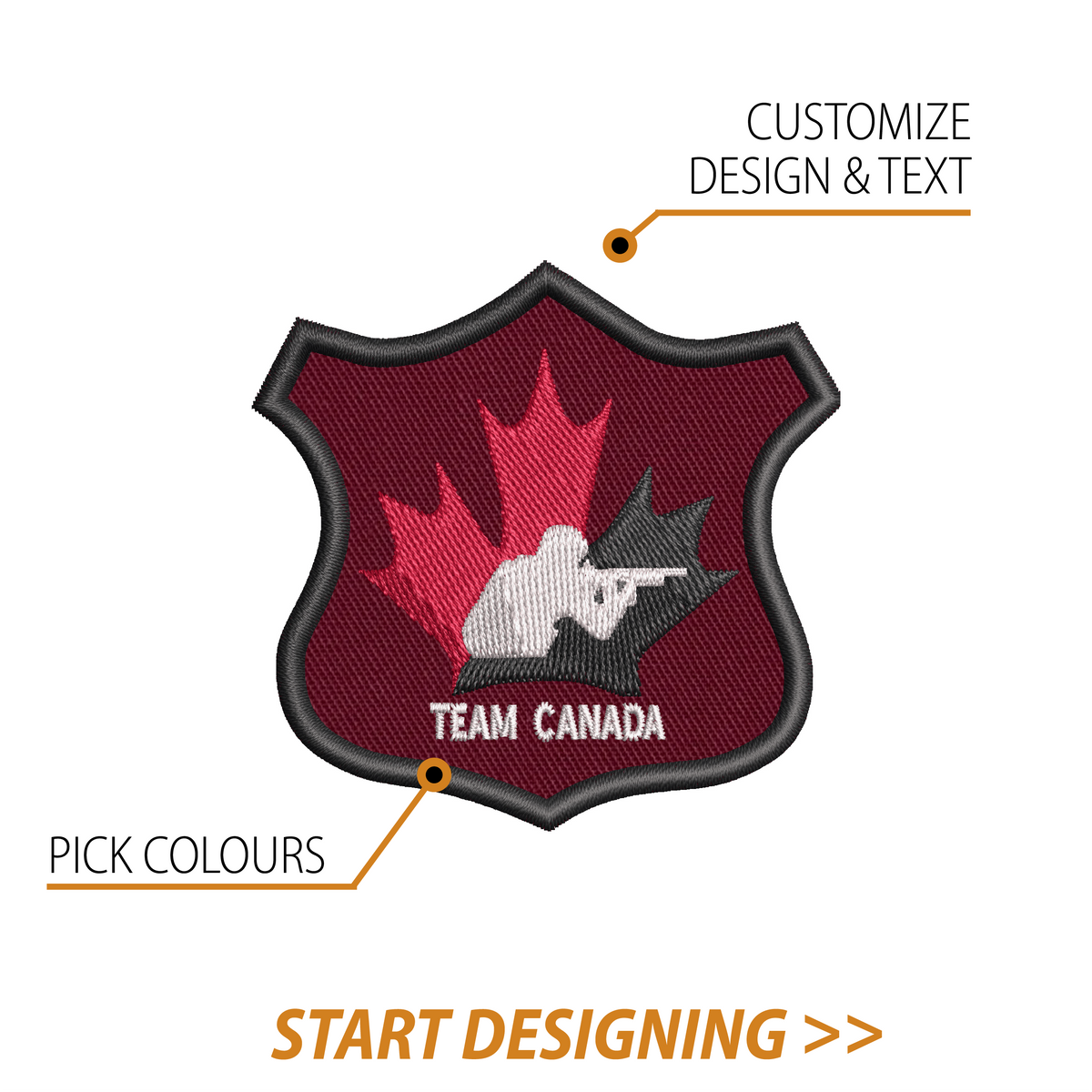 Create Your Own Shield Patch (2.75