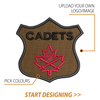 Create Your Own Shield Patch (3.5" x 3.40" Elegant Shield)
