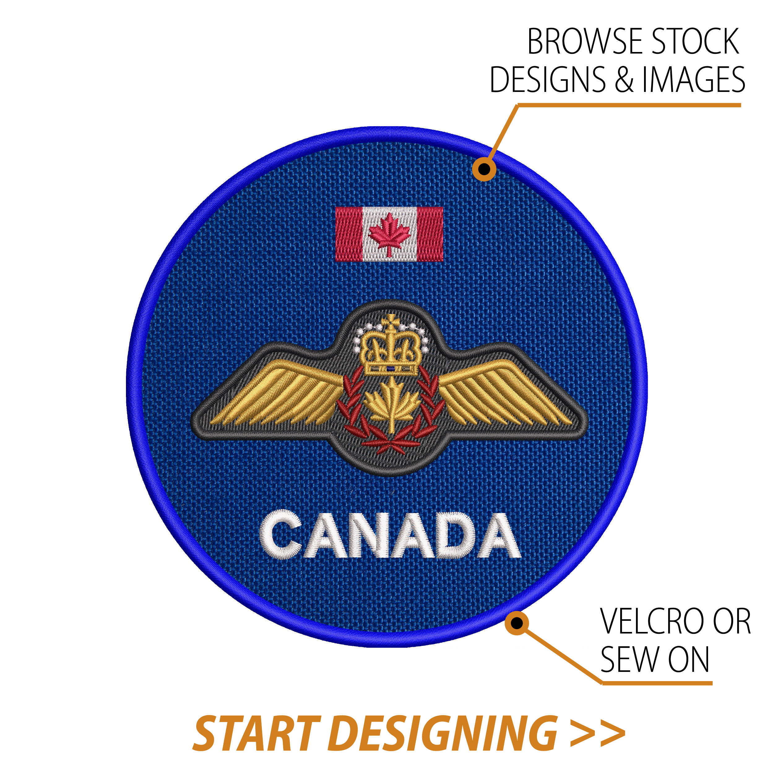 Create Your Own Patch (5" Circle)