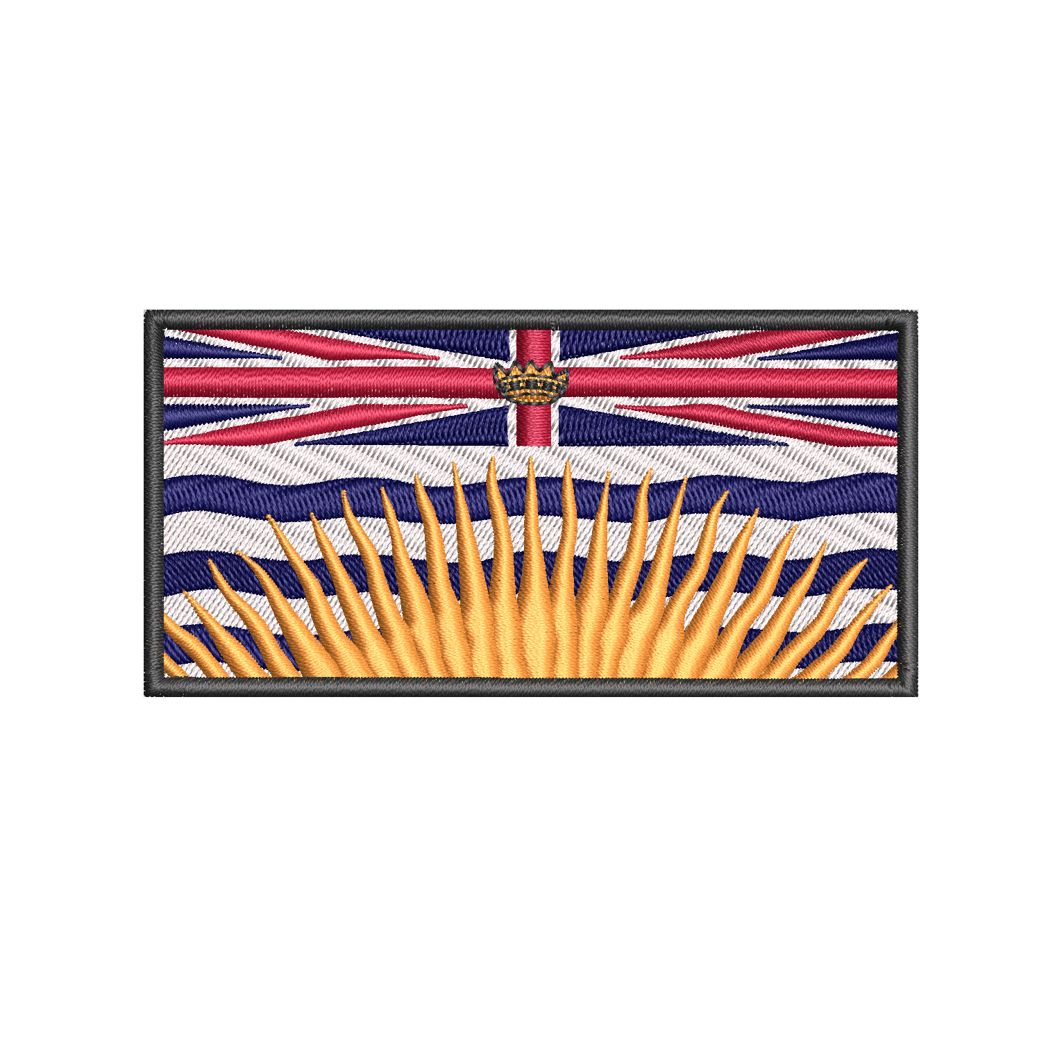 Canadian Provincial Flag Patches (Embroidered)