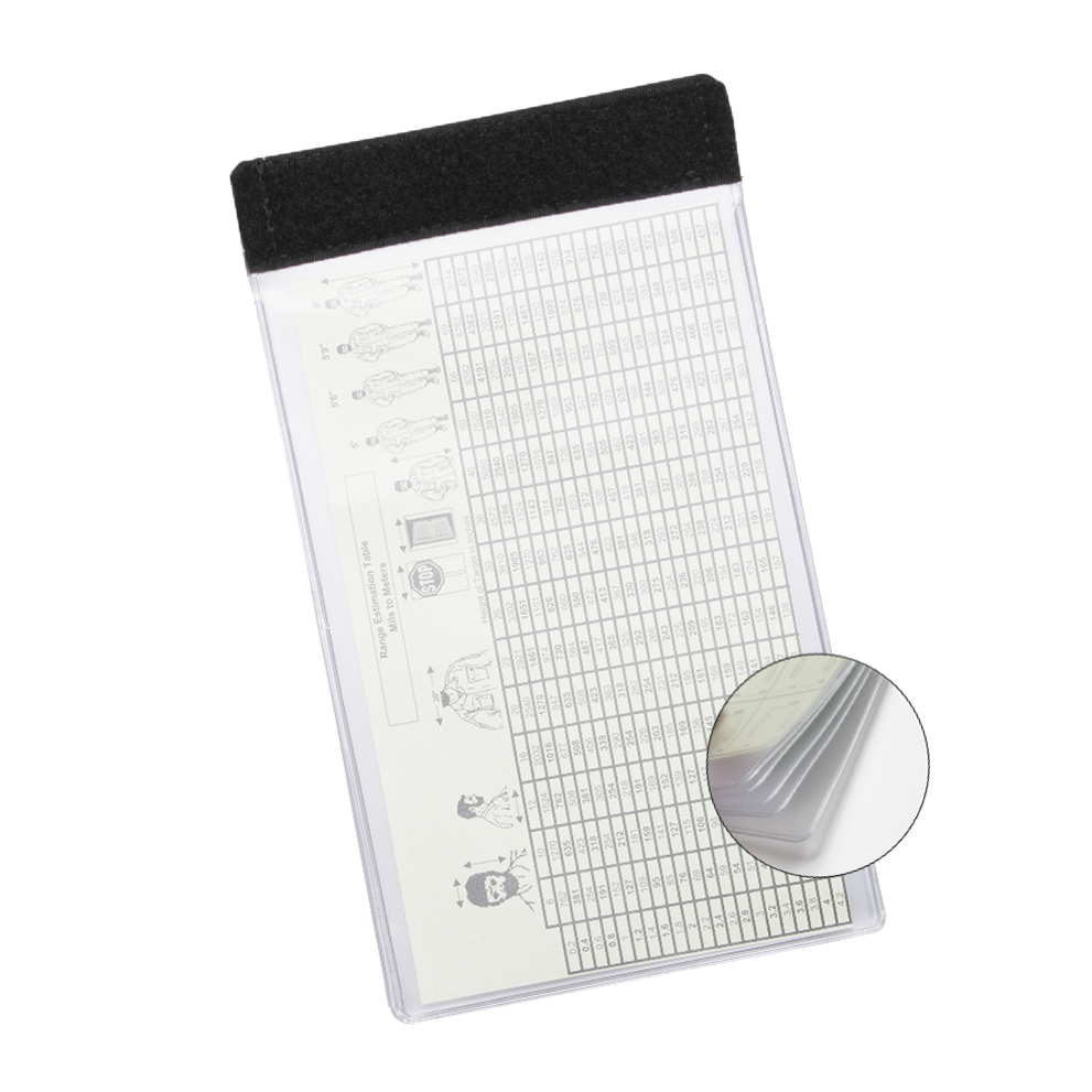Detachable Vinyl Checklists (for 4x6" Paper), 5 pages/10 views, stackable