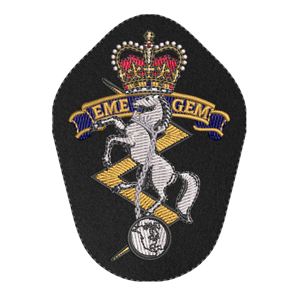 RCEME NCM Cap Badge