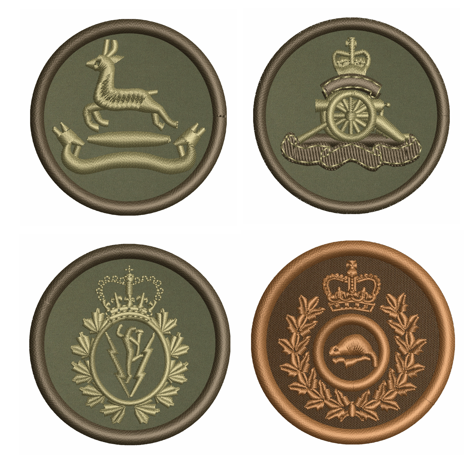 Field Cap Badges