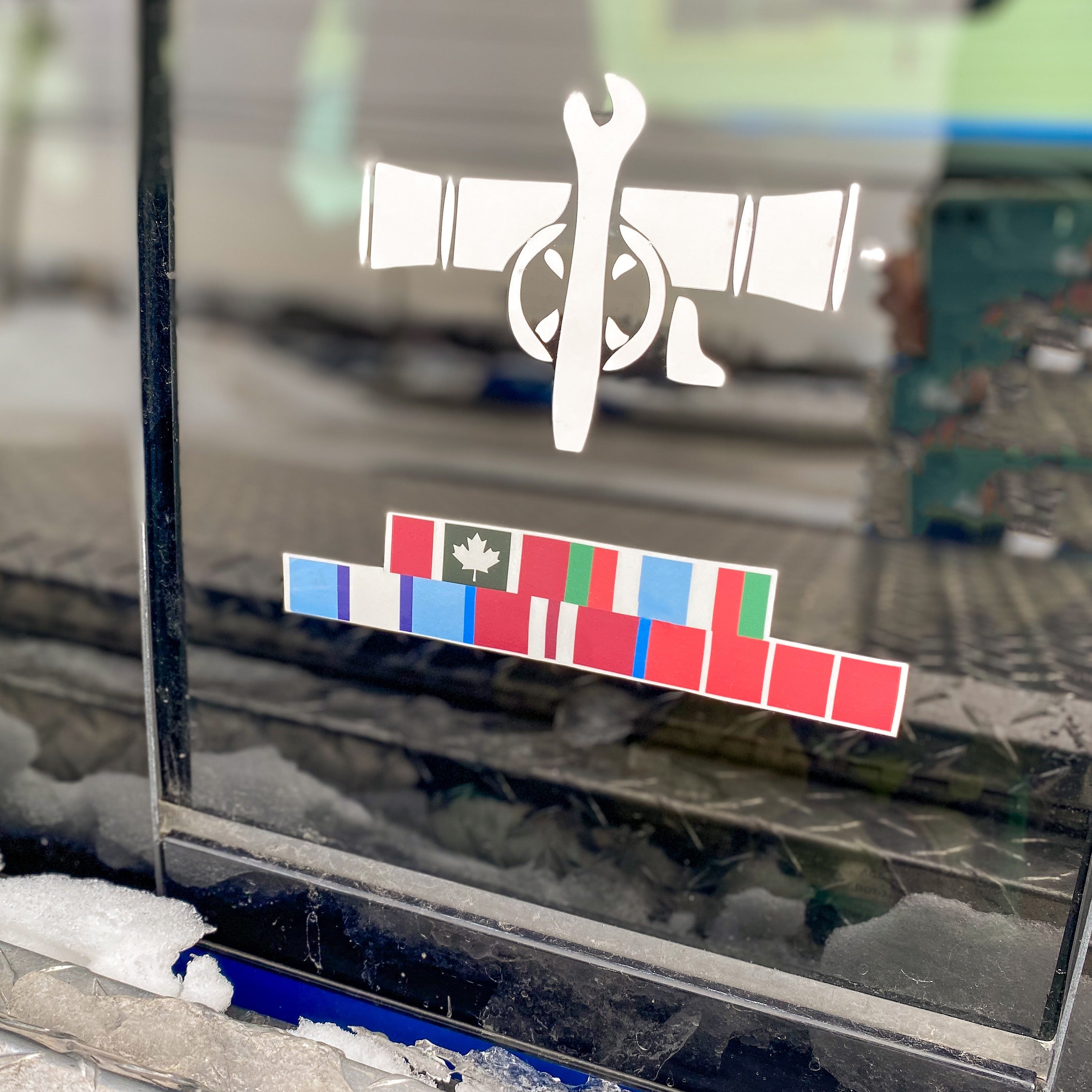 Custom Medal Ribbon Decal