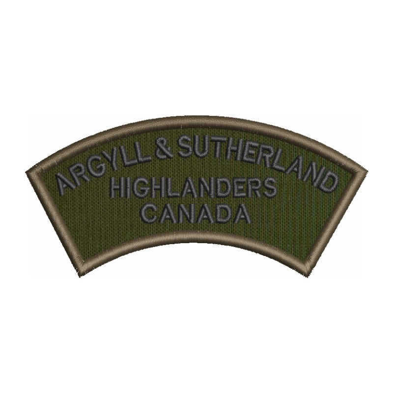 Argyll & Sutherland Highlanders Patch