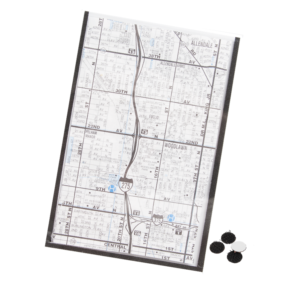 Detachable Lexan Mission Checklist Envelopes (3" x 5")