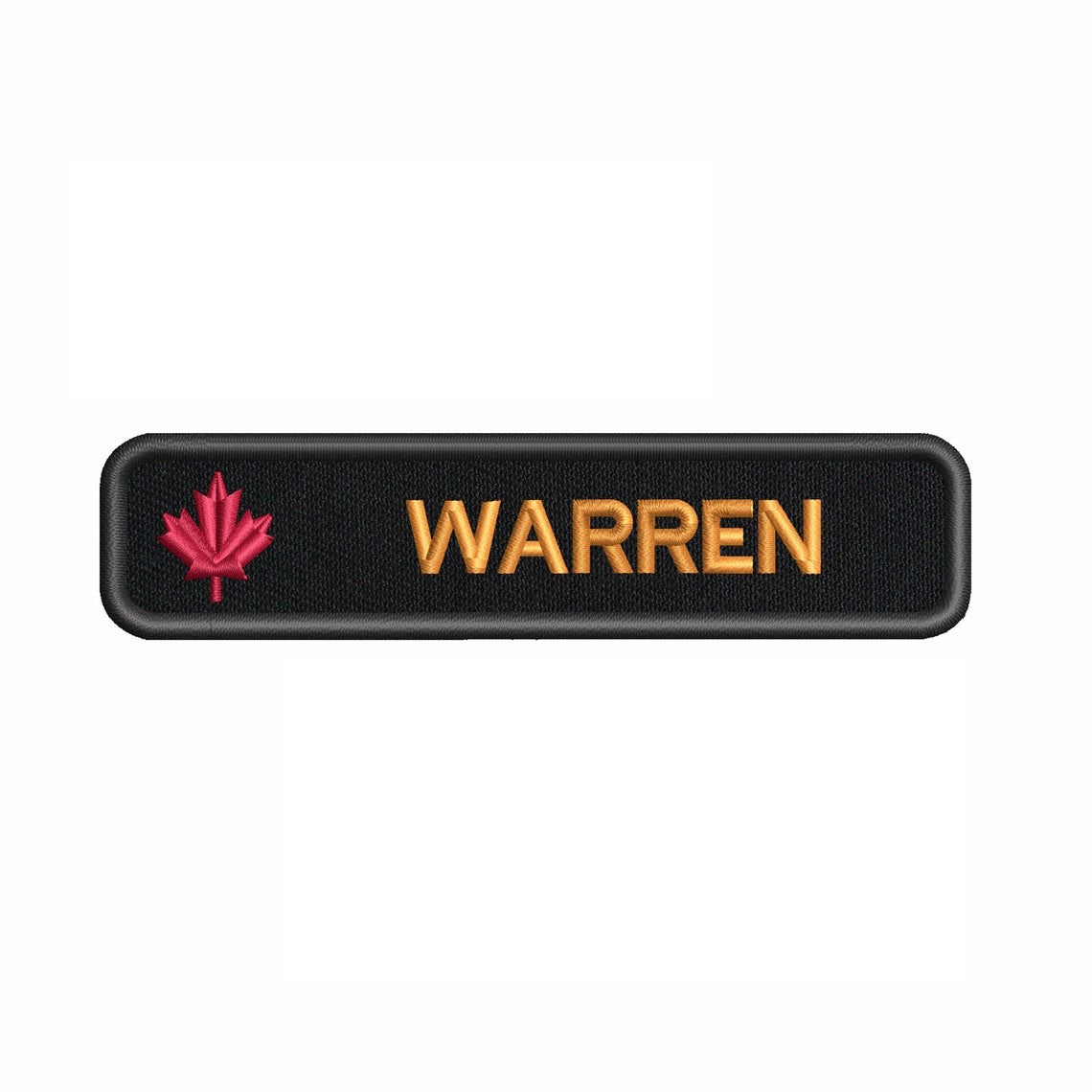 Maple Leaf Nametape