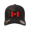 Velcro Hat with Laser-cut Canadian flag