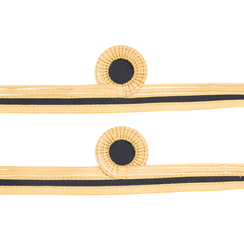 Naval Officer Gold Ranks (Nelson knots)