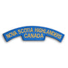 Nova Scotia Highlanders Flash