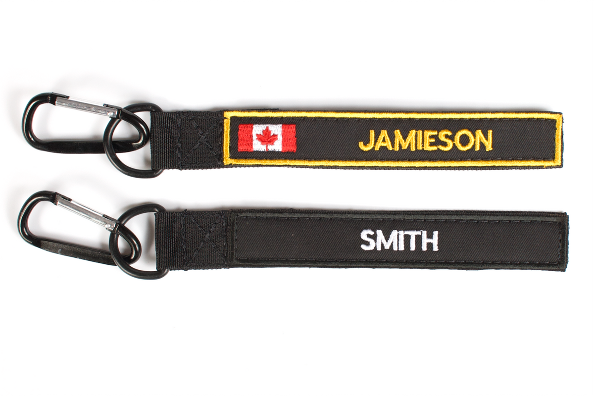 Nametape Key Chain