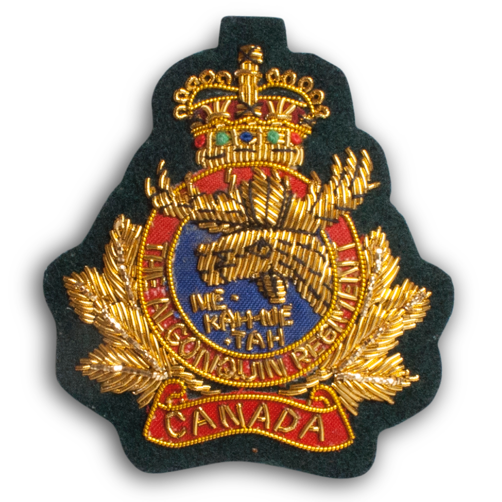Algonquin Reg Officer Beret Badge