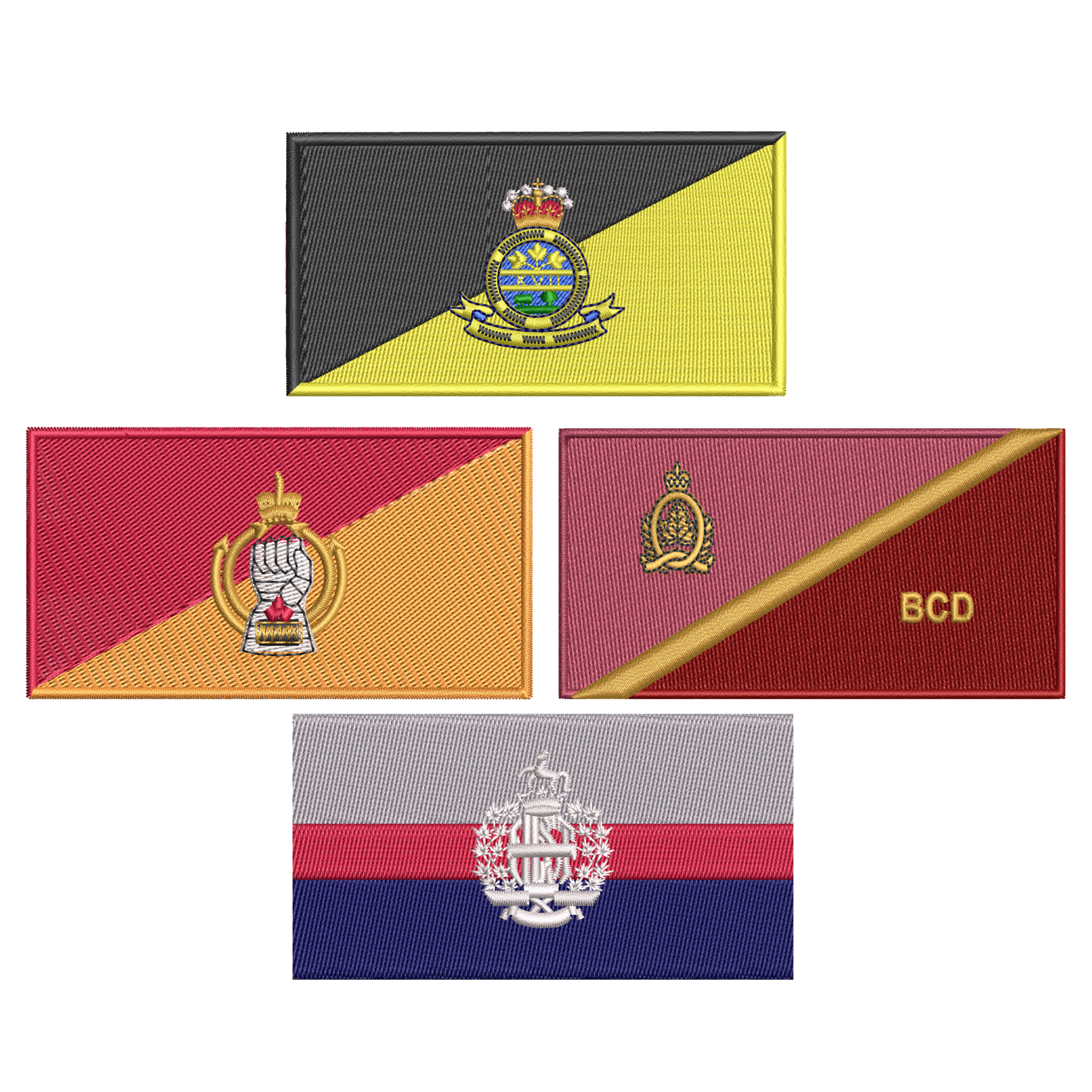 Military Flag Patches: Armour Branch