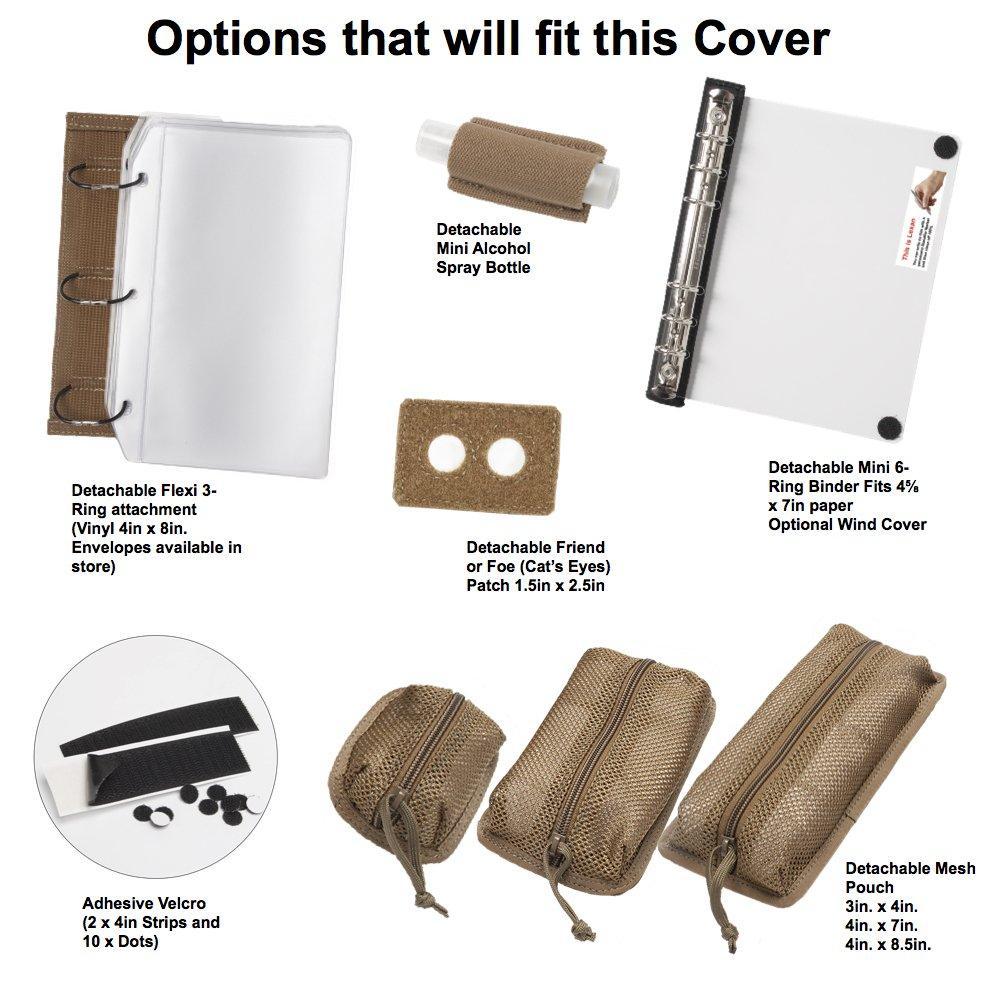 Tactical 3-Ring Binder Cover System (Fits 1½" to 2" Binders)