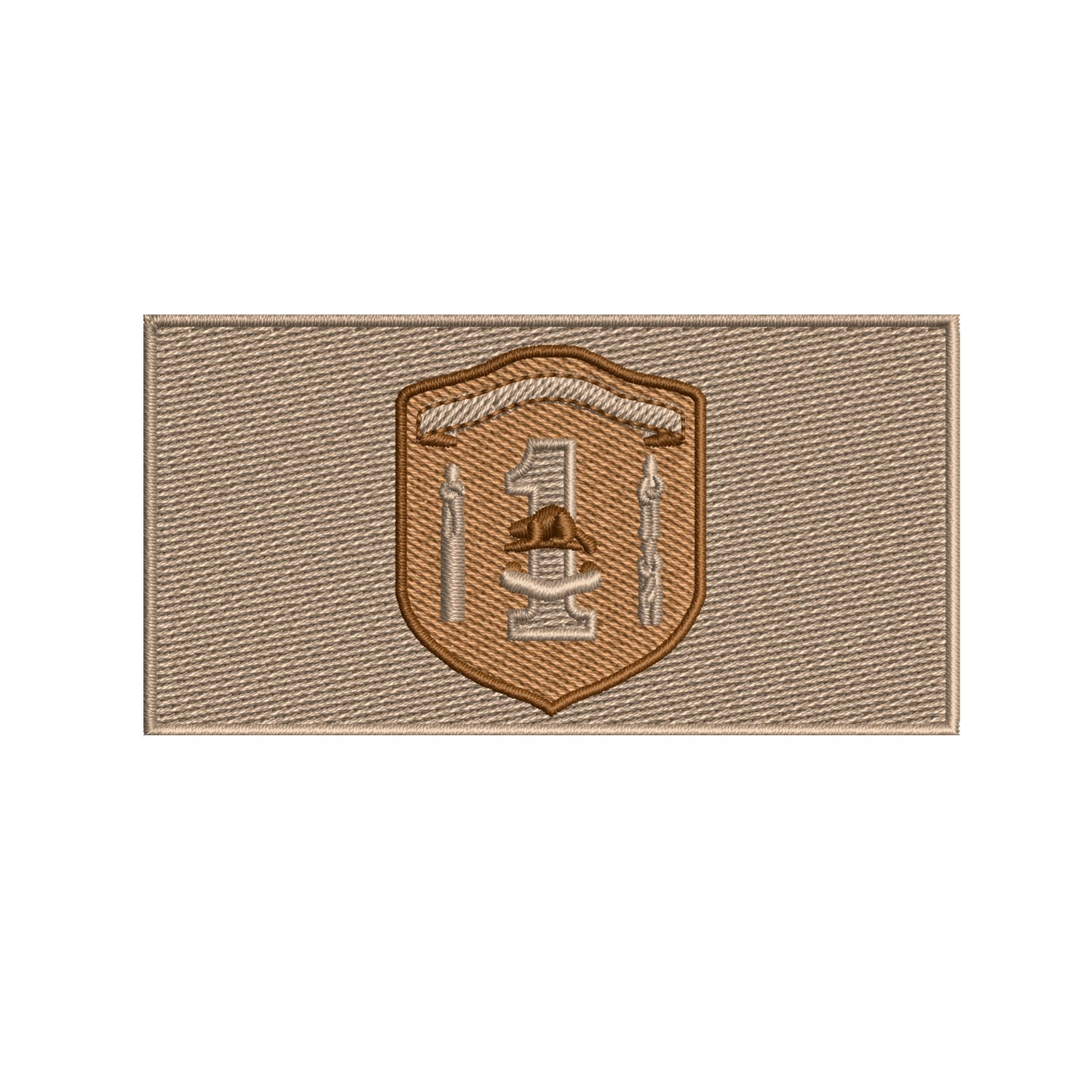 Military Flag Patches: Engineering Branch