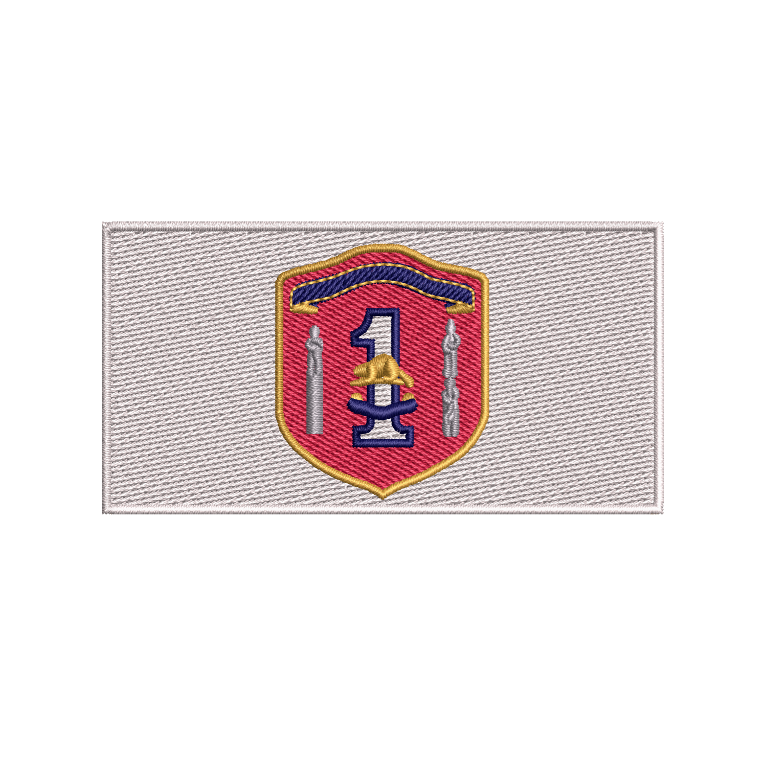Military Flag Patches: Engineering Branch