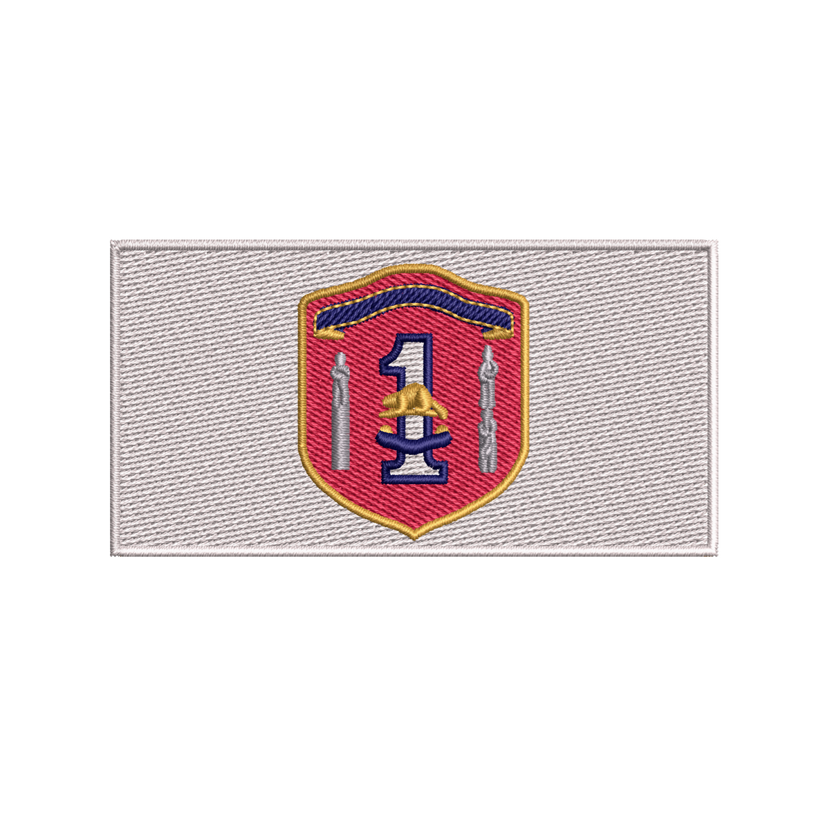 Military Flag Patches: Engineering Branch