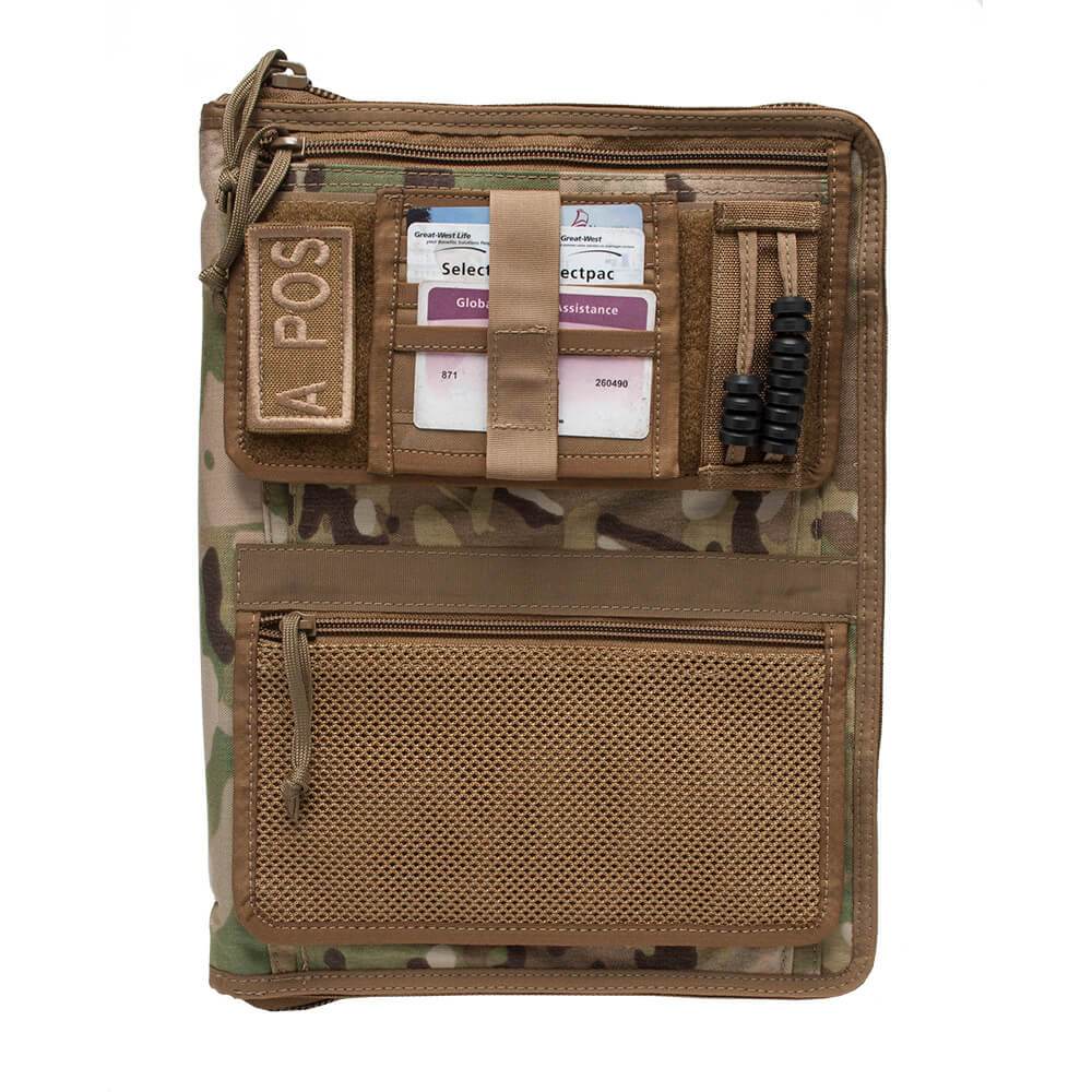 Tactical Admin Notebook Cover System WITH Map Case