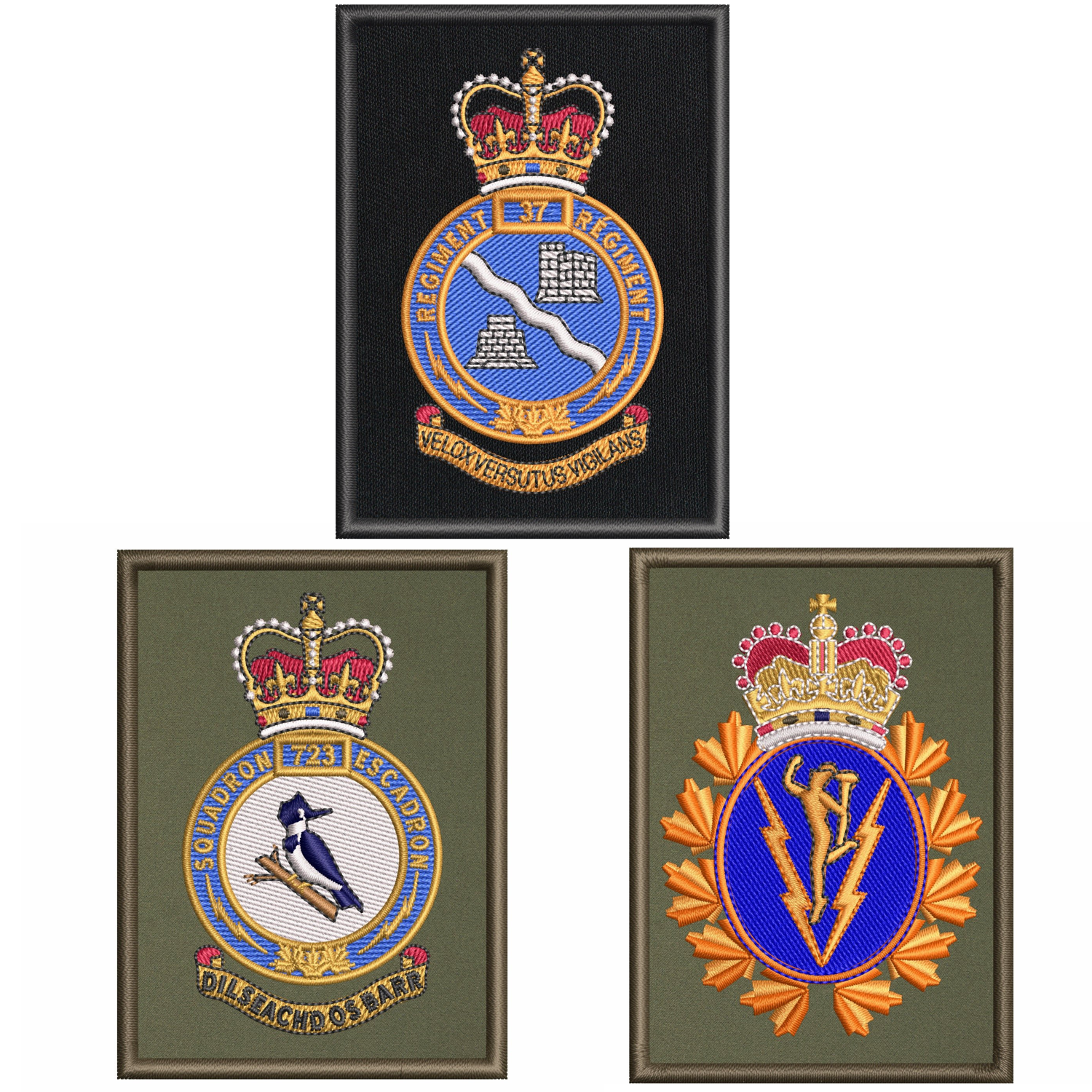 Military Crests: Communication Branch Badges