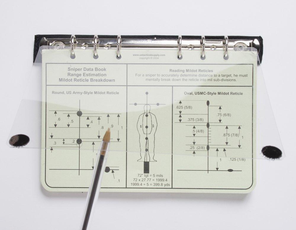 Detachable 6-Ring Binder Clip (Fits 6 hole, 4 ⅝ x 7inch paper)