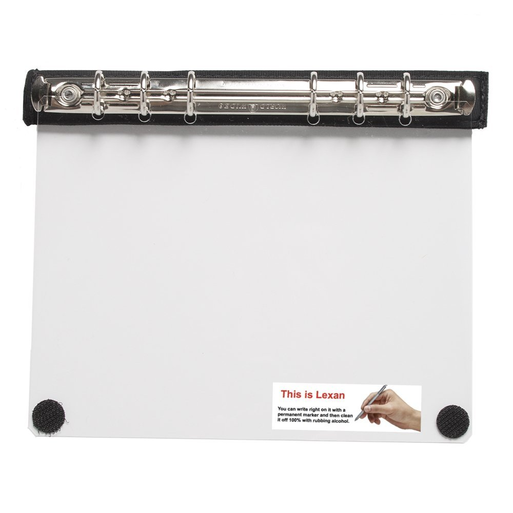 Detachable 6-Ring Binder Clip (Fits 6 hole, 4 ⅝ x 7inch paper)