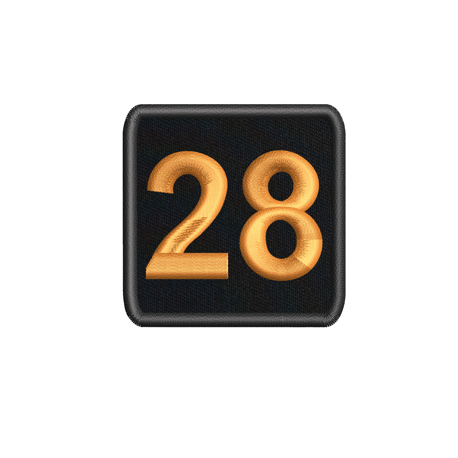 Custom Number Patch (for Fitness Weight Vest)