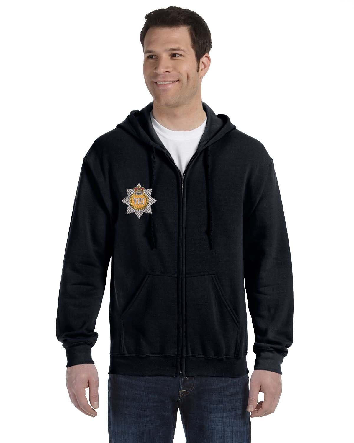 50/50 Full-Zip Hooded Sweatshirt (Heavy Blend 8 oz)