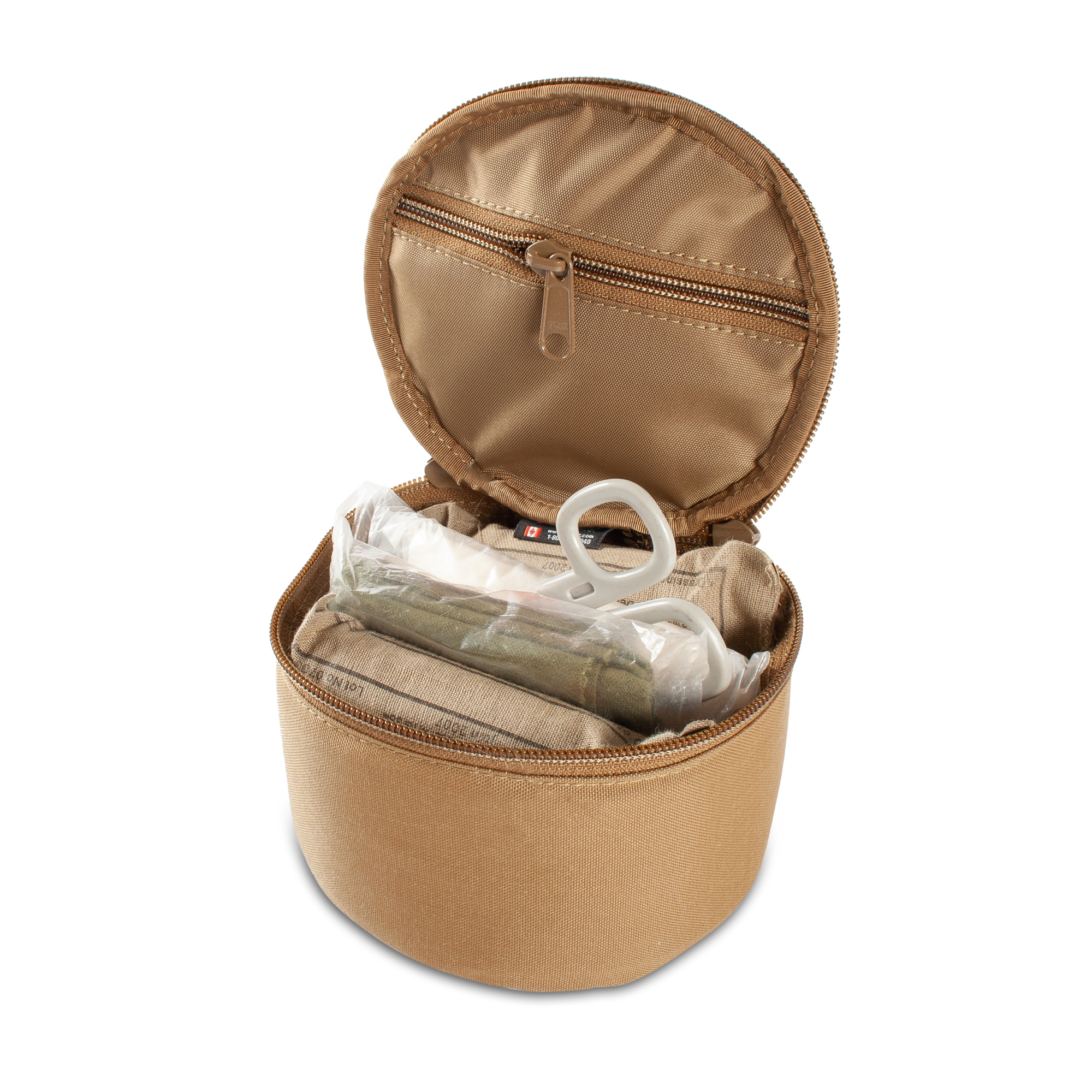 Padded Ear Protection/Round Utility Pouch