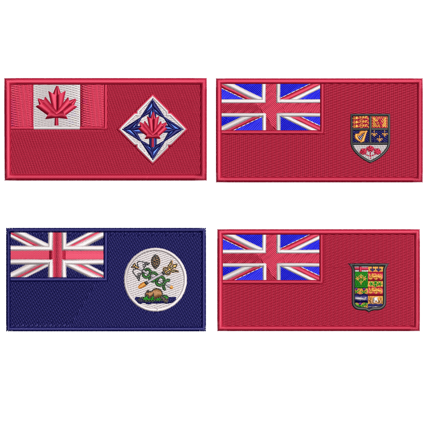 Historical Canadian Ensign/Flag Patches