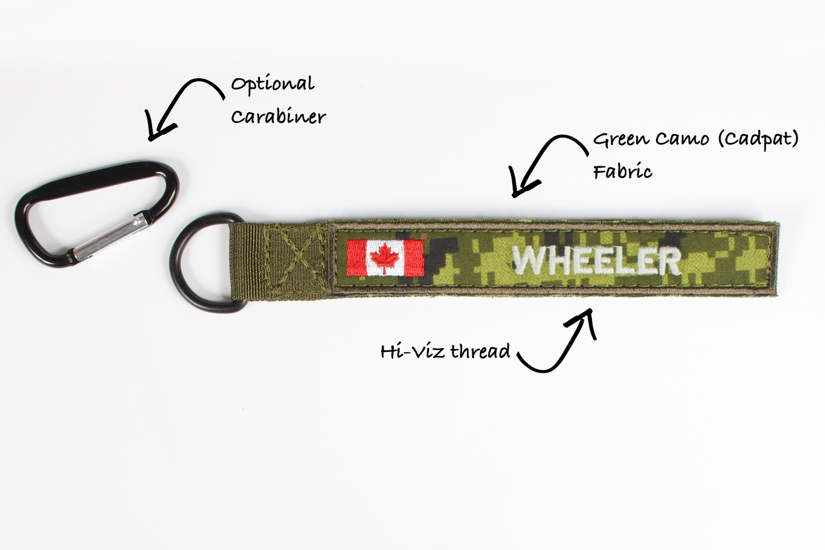 Nametape Key Chain