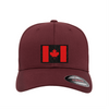 Velcro Hat with Laser-cut Canadian flag