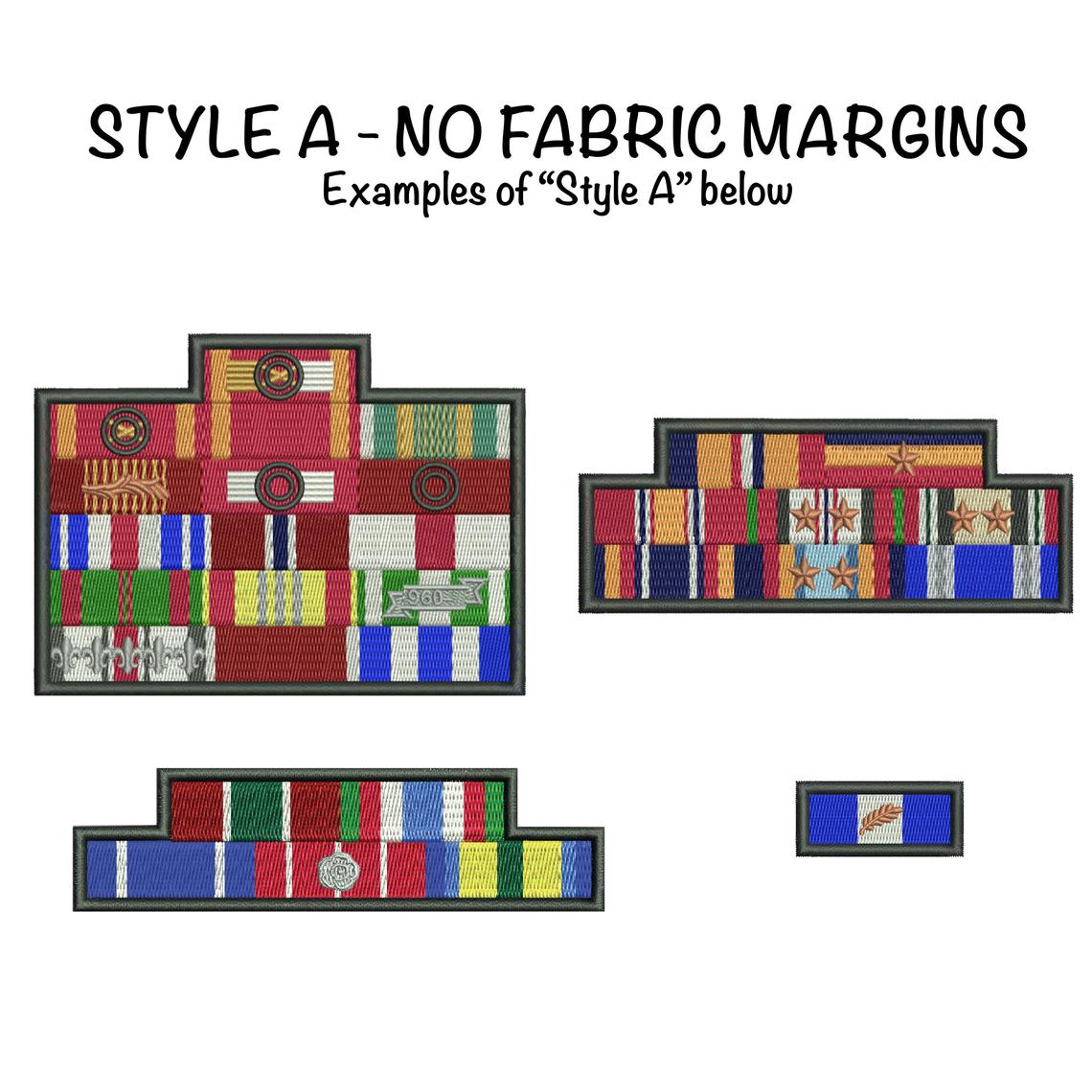 Custom Medal Ribbons Patch (Style A)