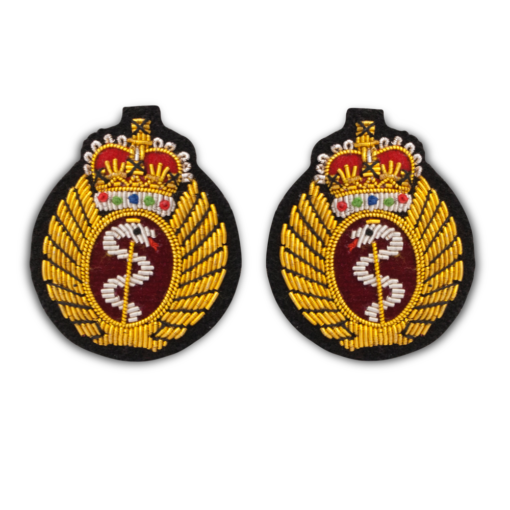 Medical Mess Kit Officer Collar Badges