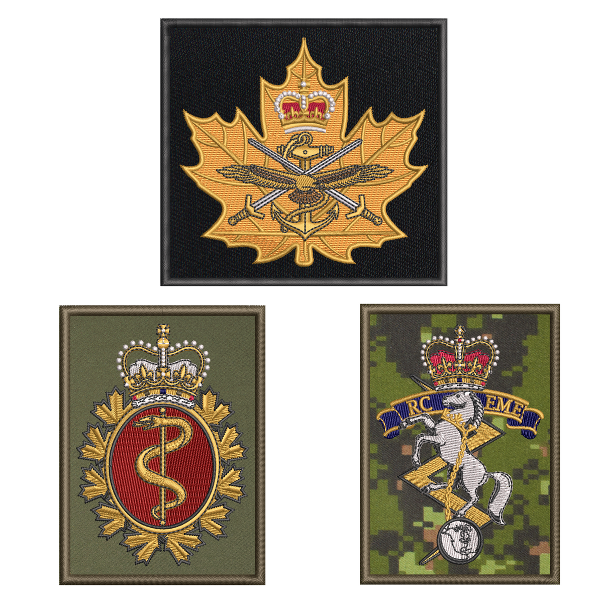 Military Crests: Personnel branch badges