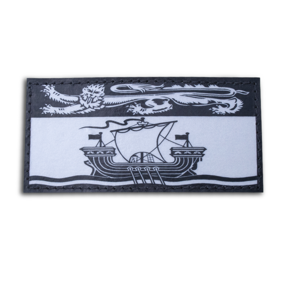 Reflective Canadian Provincial Flag Patches