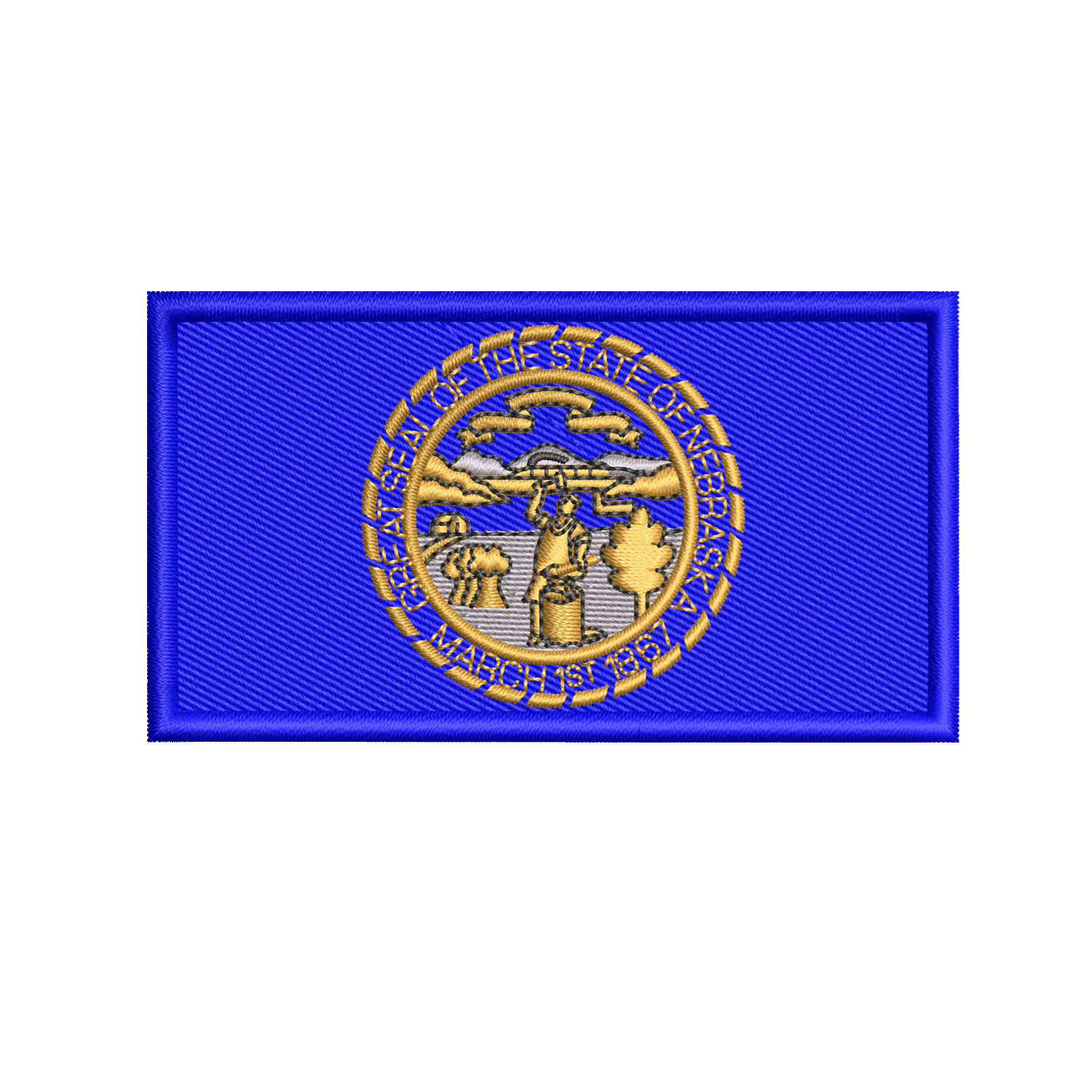 US State Flag Patches