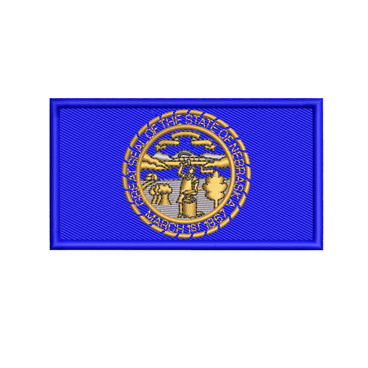 US State Flag Patches
