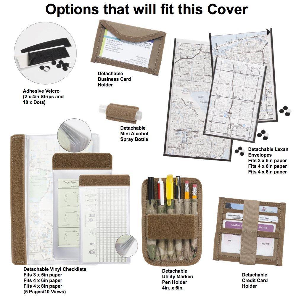 Tactical 3-Ring Binder Cover System (For 5.5x8.5 paper)