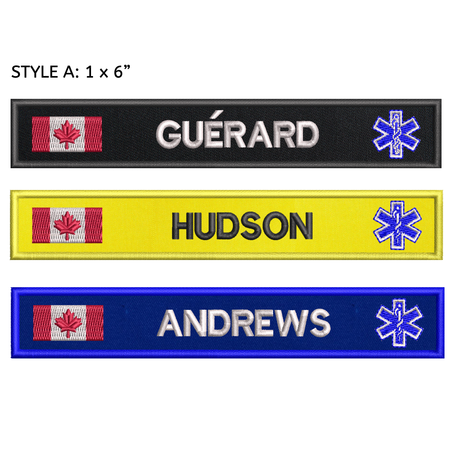 Paramedic Nametape
