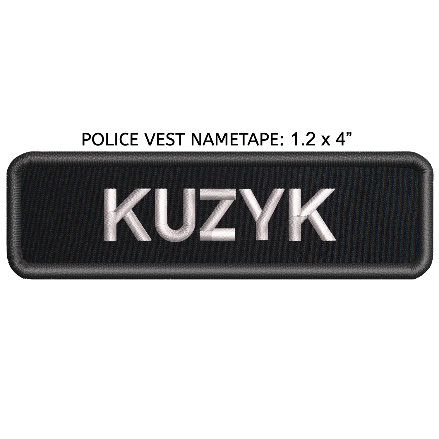 Police Name Tag