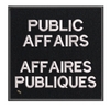 Public Affairs Shoulder Patch