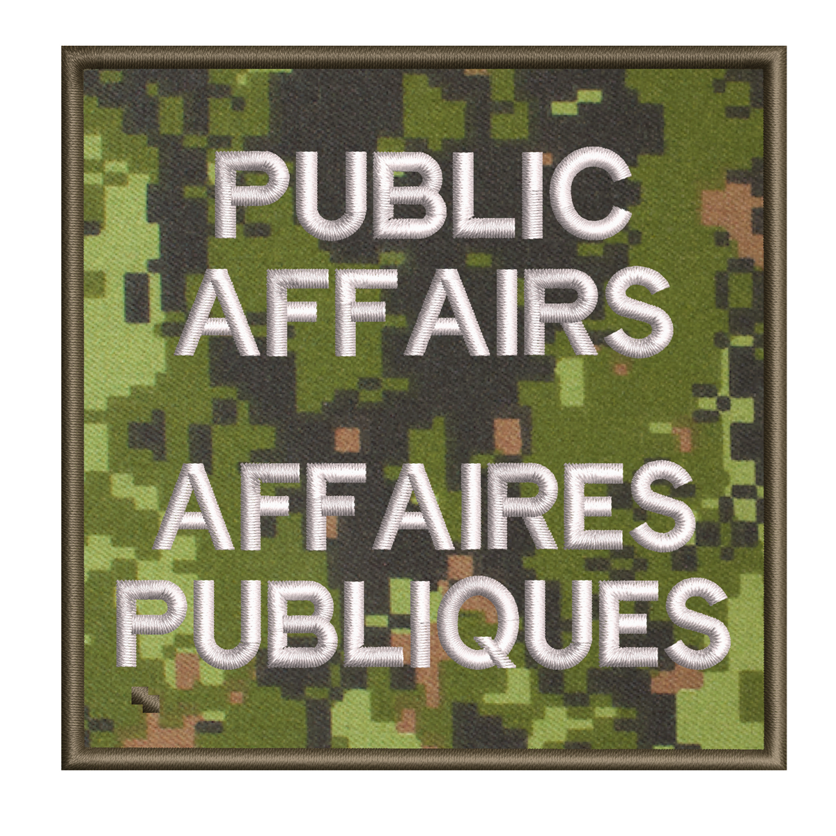 Public Affairs Shoulder Patch