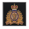 Royal Canadian Mounted Police Crest Badge