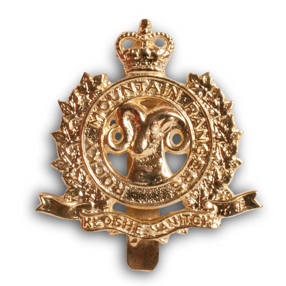 Rocky Mountain Rangers Beret Badge