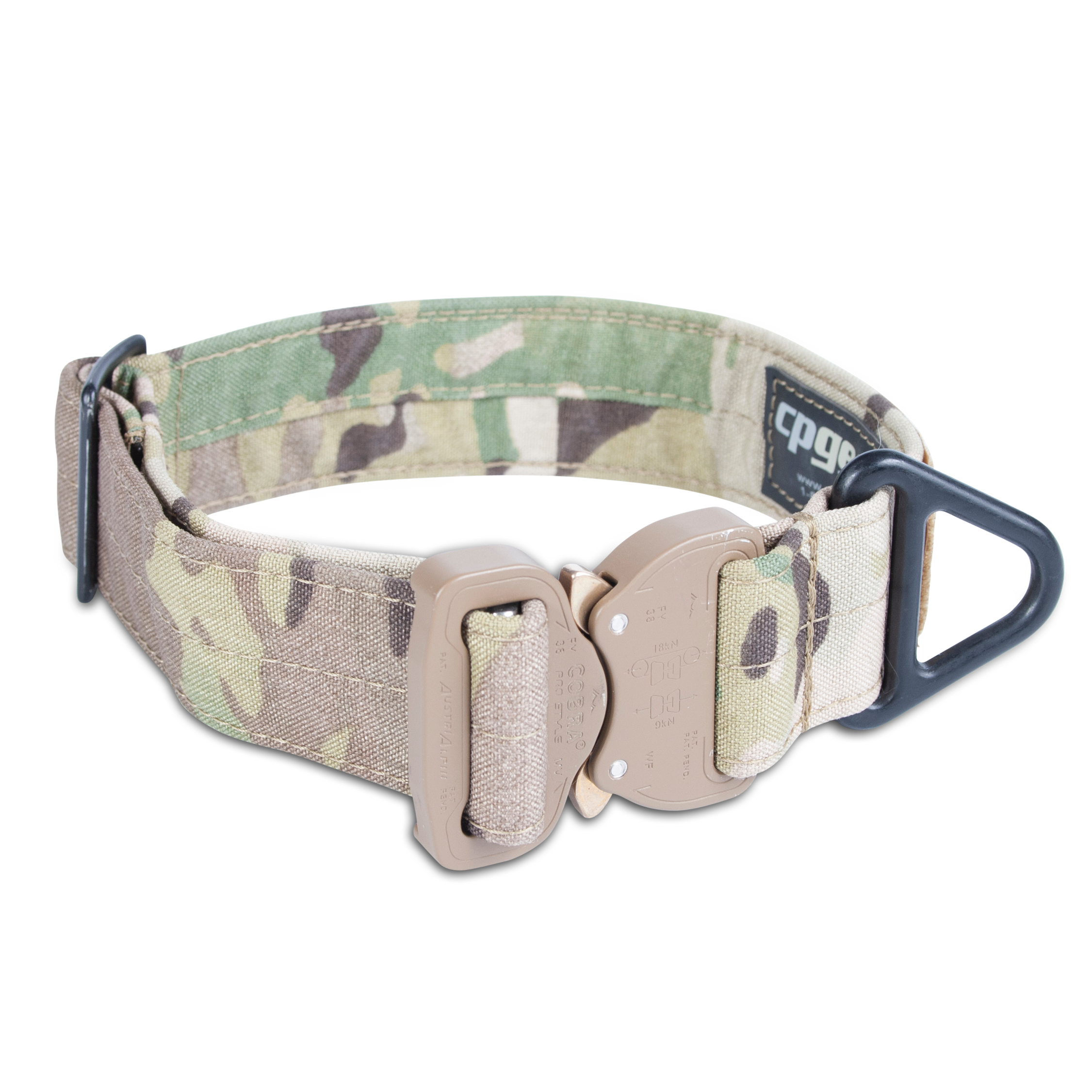 Working Dog Collar (w/ Cobra Buckle)