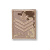 Square Rank Patch - Fits on Webbing