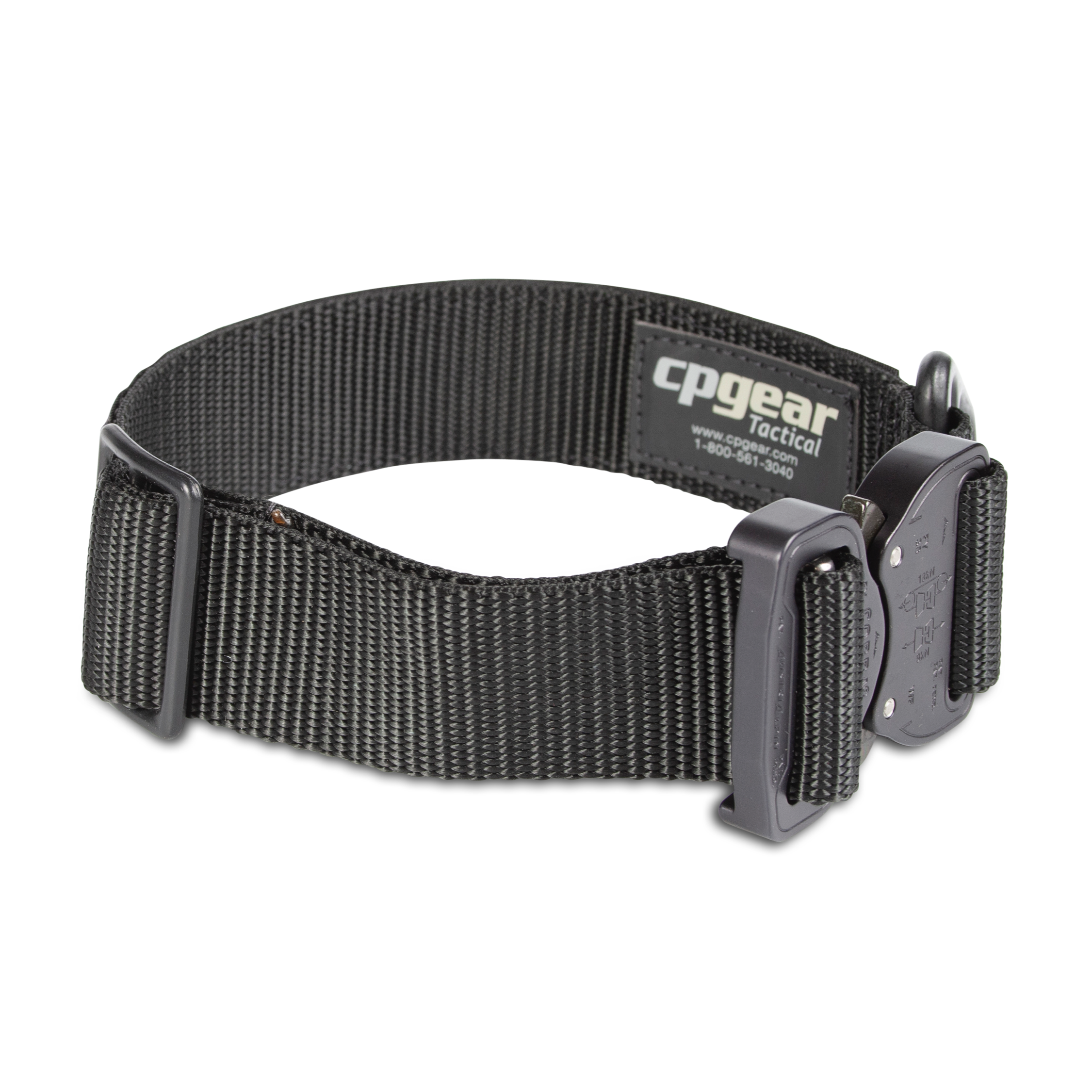 Working Dog Collar (w/ Cobra Buckle)