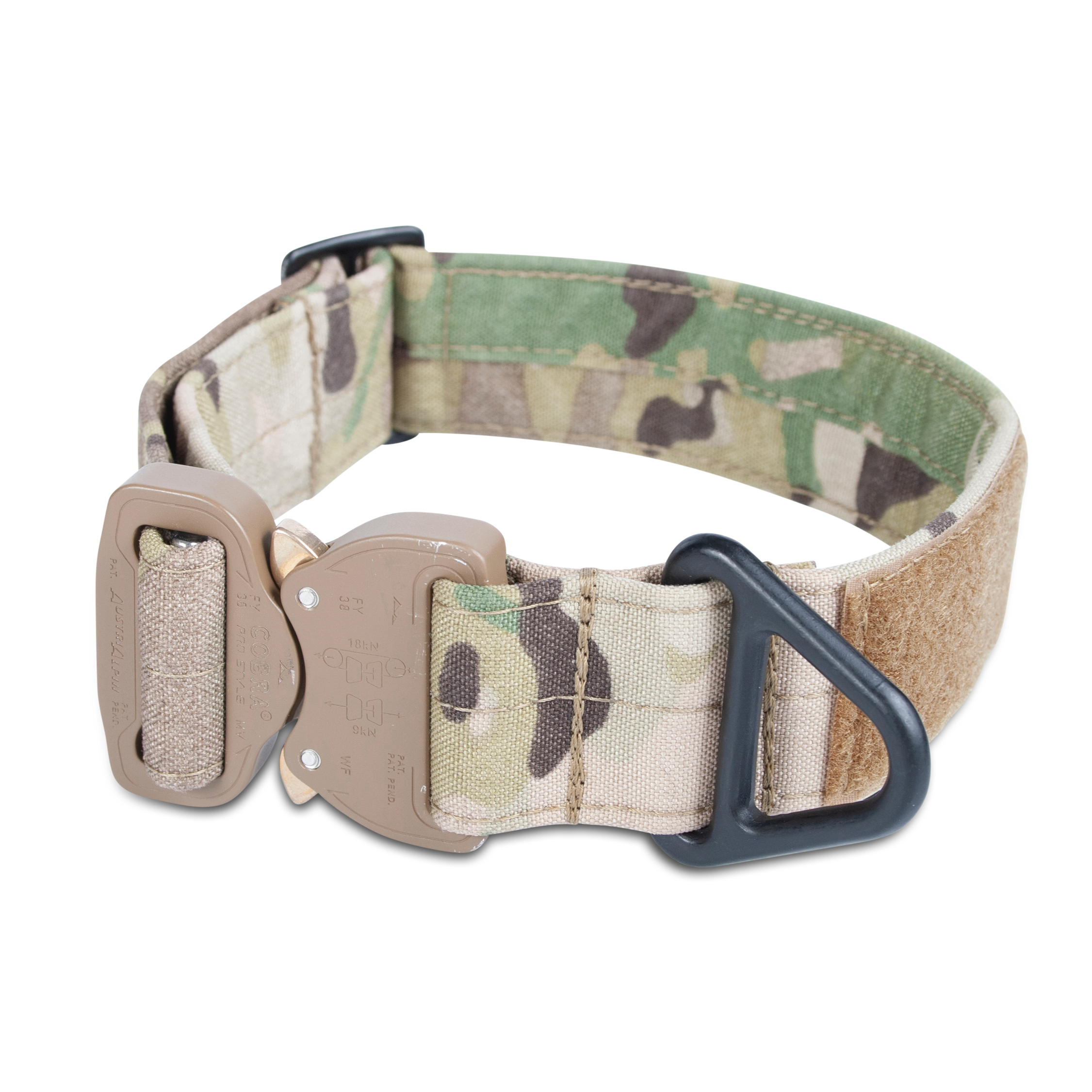Working Dog Collar (w/ Cobra Buckle)