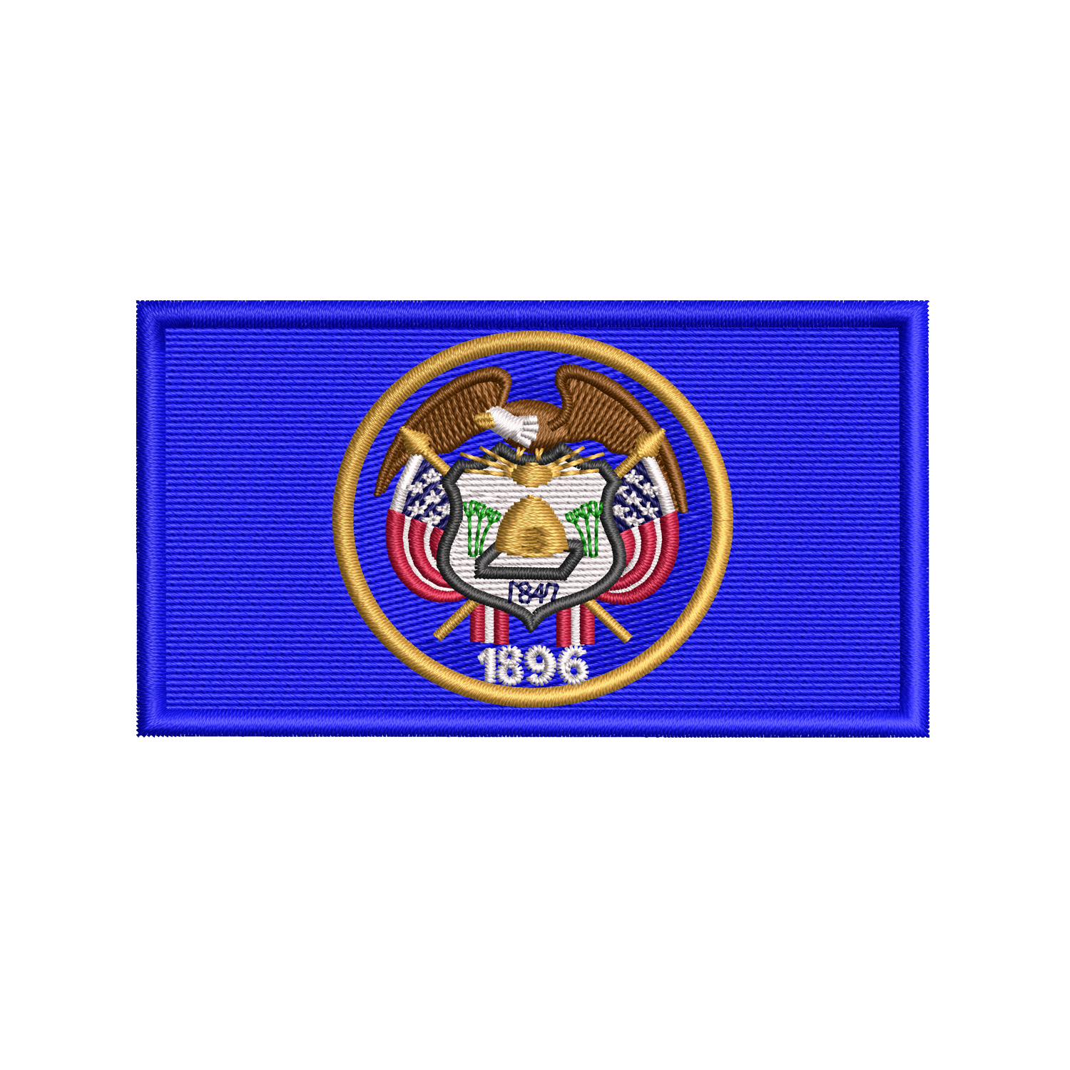 US State Flag Patches
