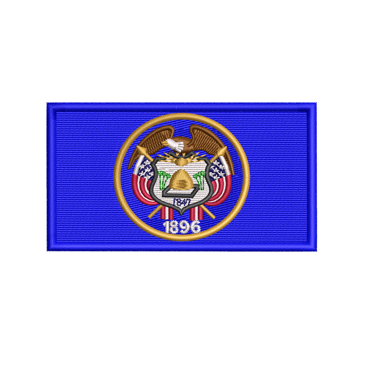 US State Flag Patches